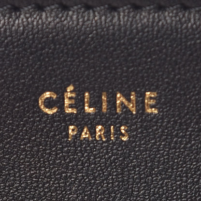 Celine Lambskin Small Trio Crossbody Bag Black 10 of 14