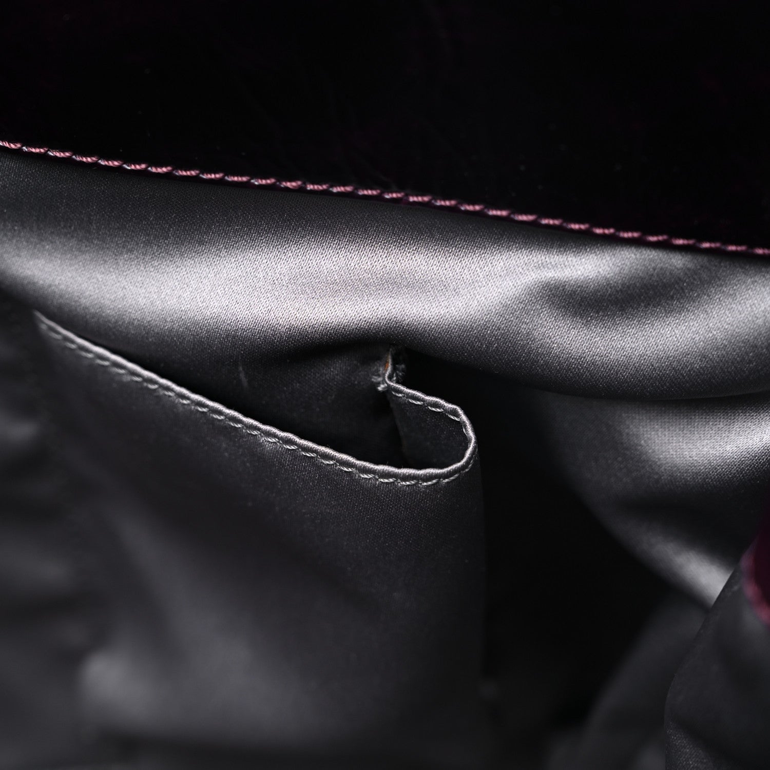 Chanel Distressed Patent Quilted Shopping Tote Purple 11 of 17