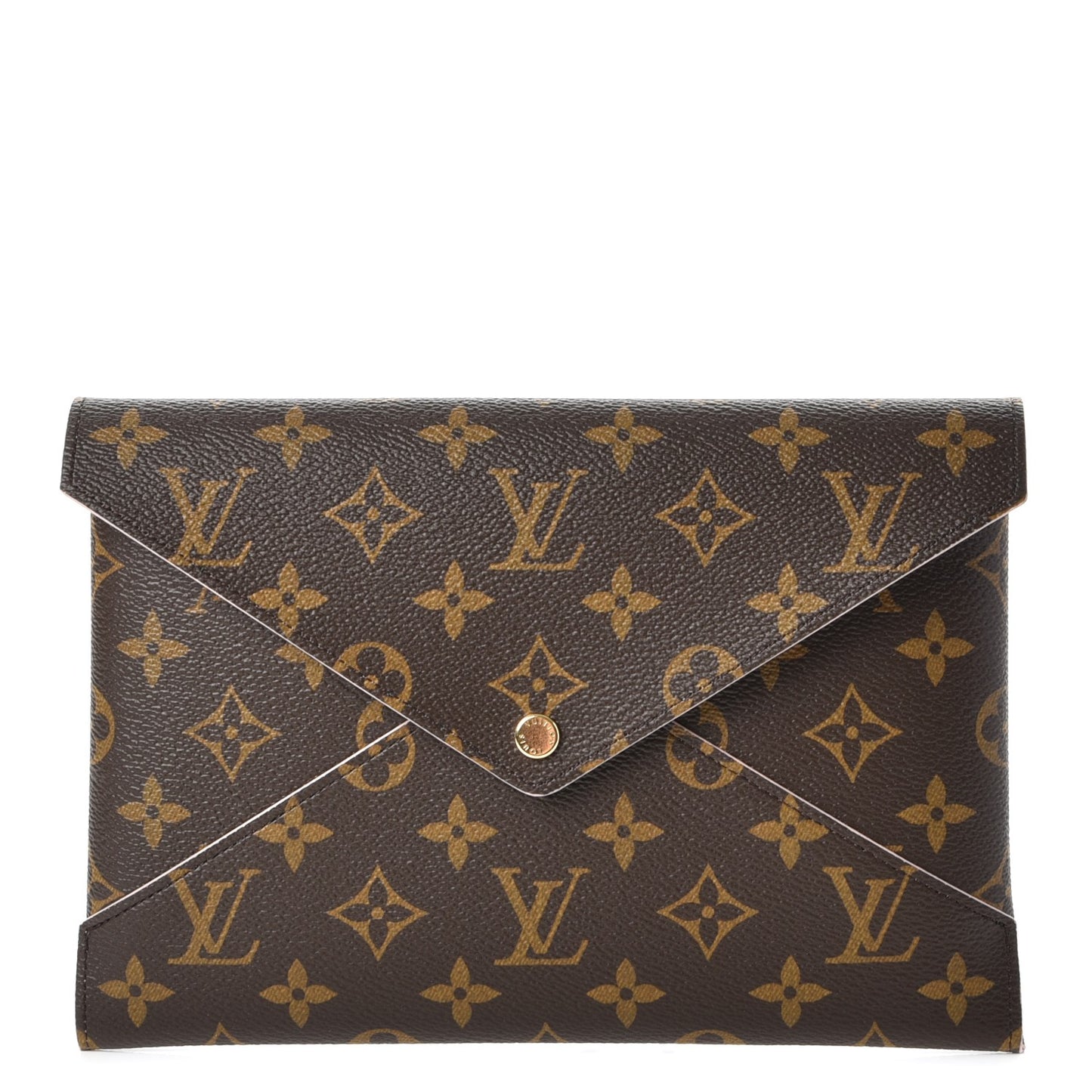 Monogram Large Kirigami Pochette Insert Rose Ballerine