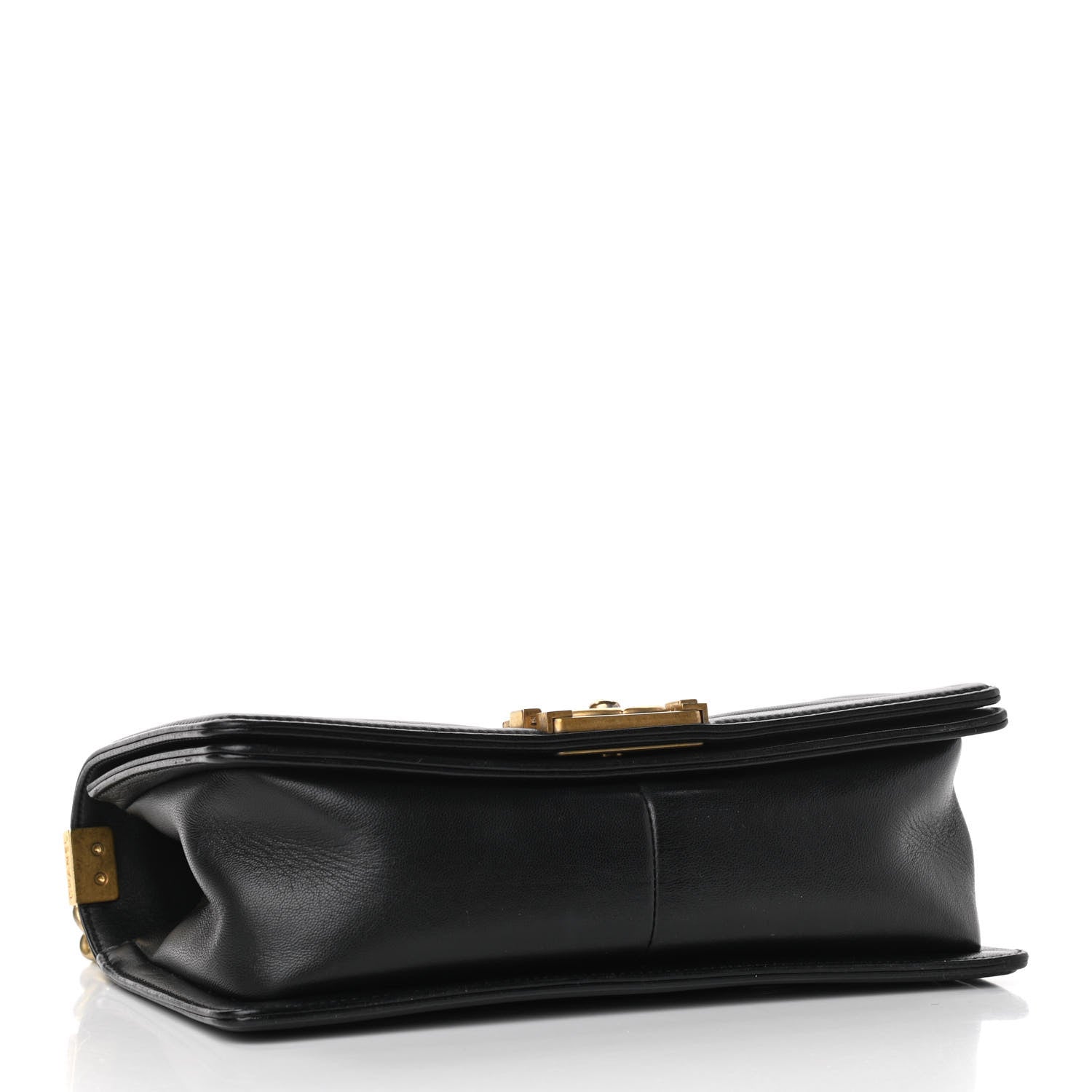 Chanel Lambskin Quilted Medium Boy Flap Black 4 of 11