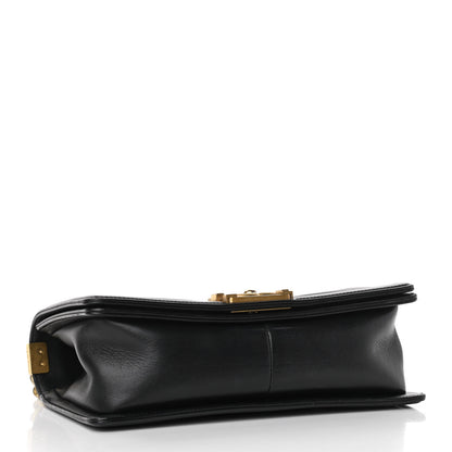 Chanel Lambskin Quilted Medium Boy Flap Black 4 of 11