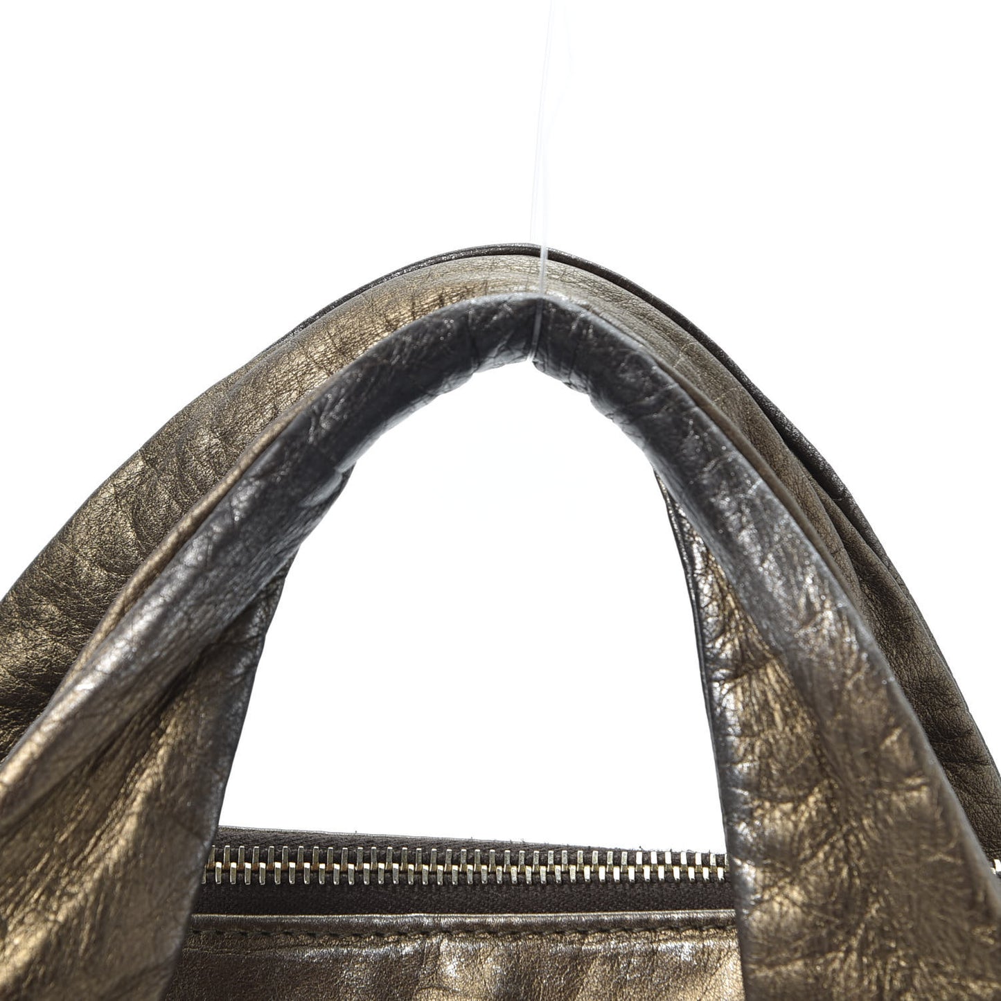 Metallic Medium Hysteria Tote Bronze