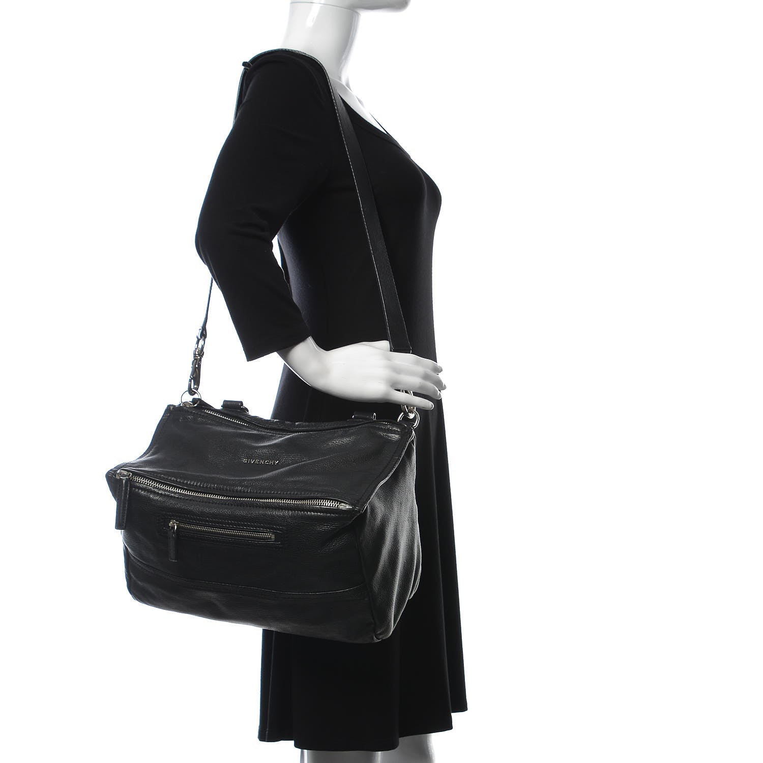 Givenchy Sugar Goatskin Medium Pandora Black 2 of 11