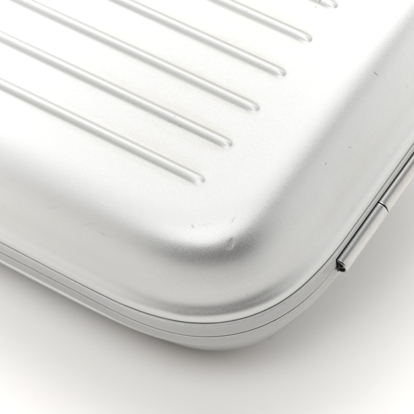 Aluminum Personal Sling Clutch Silver