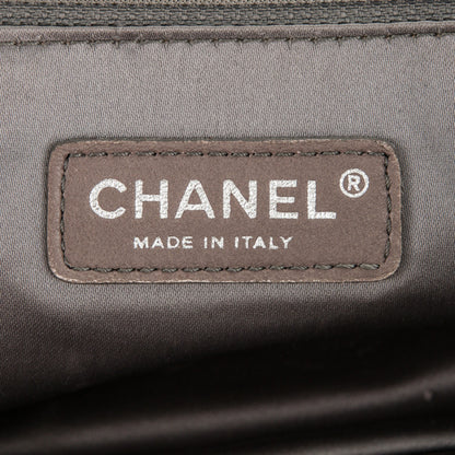 Chanel Lambskin East West Mademoiselle Flap Grey 6 of 12
