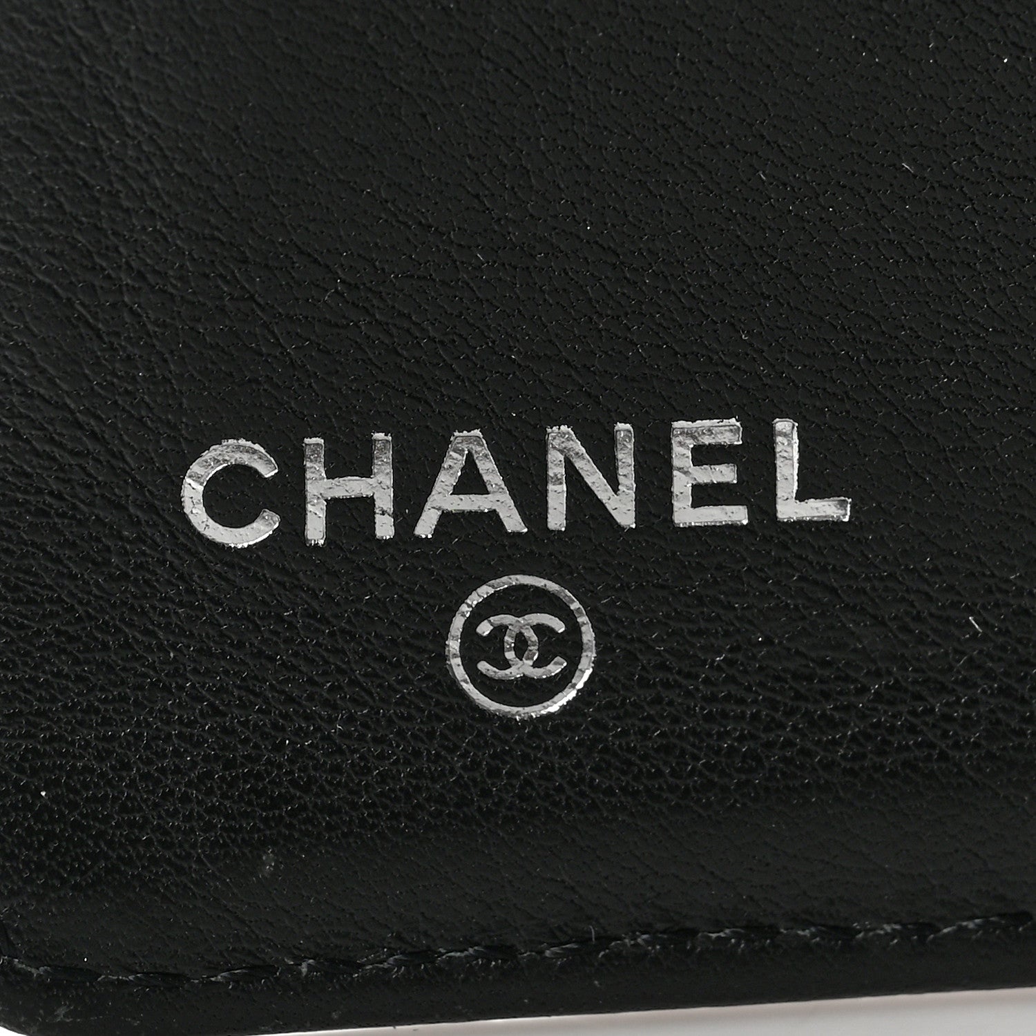 Chanel Caviar Timeless CC Yen Wallet Black 6 of 7