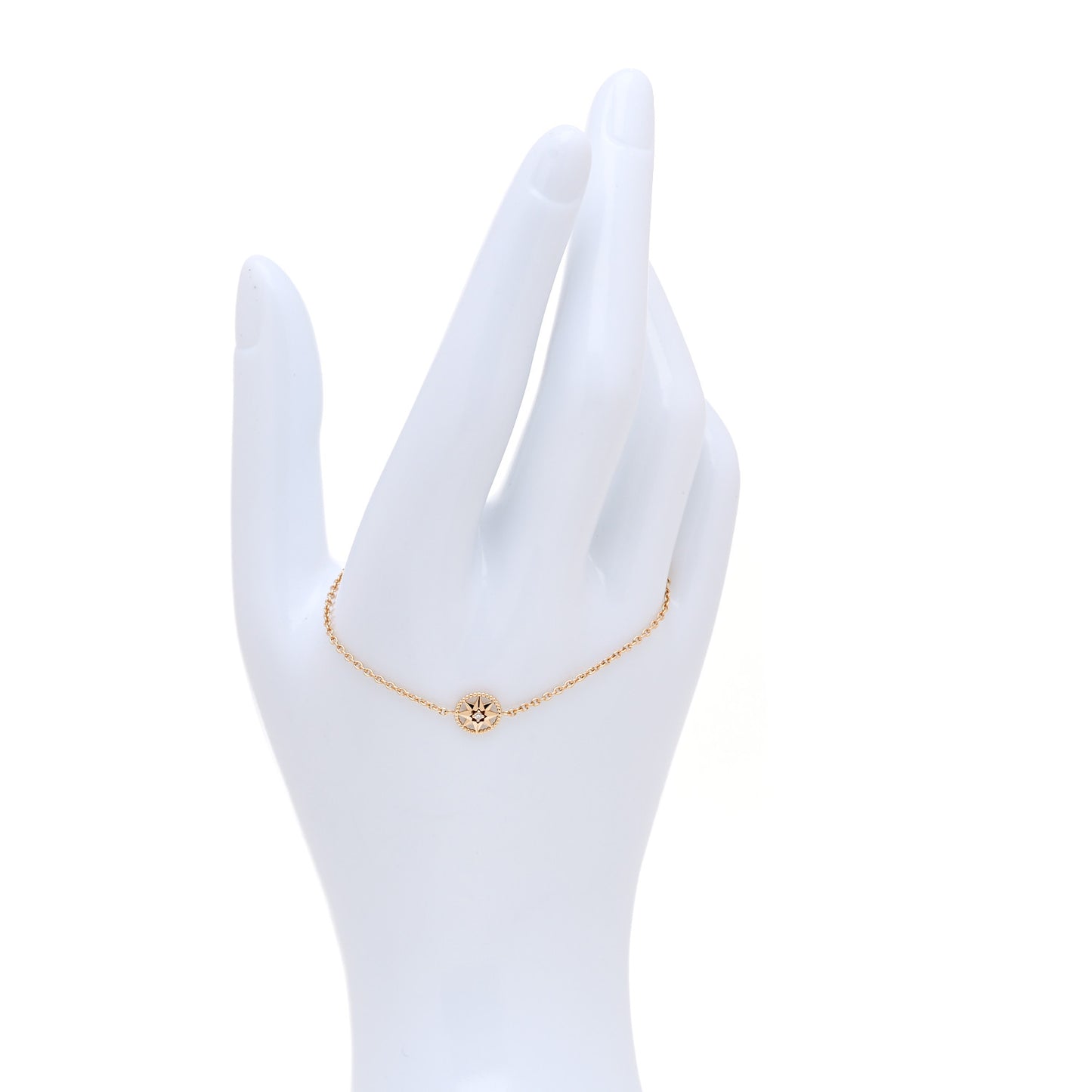 18K Rose Gold Diamond XS Rose Des Vents Bracelet