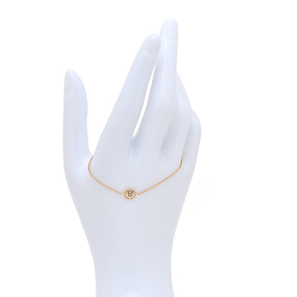 Christian Dior 18K Rose Gold Diamond XS Rose Des Vents Bracelet 2 of 6