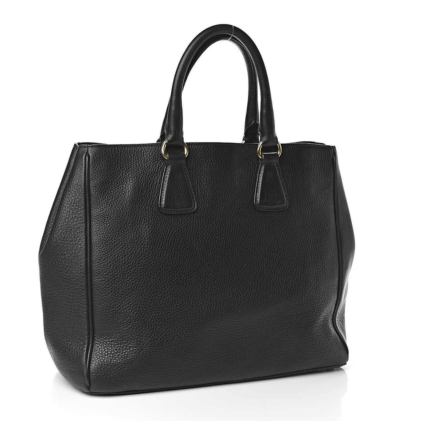 Vitello Daino Tote Black