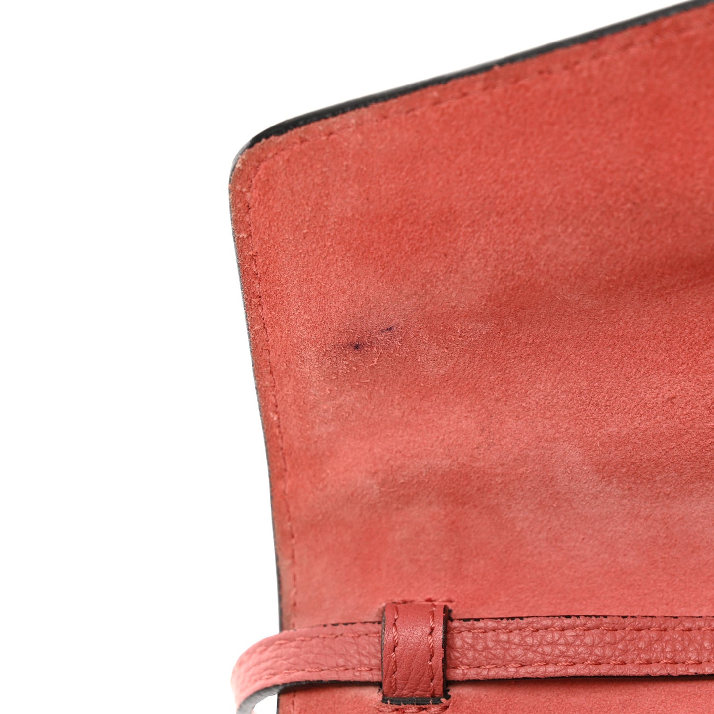 Derby Calfskin House Check Small Macken Crossbody Bag Copper Pink