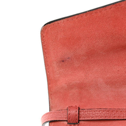 Burberry Derby Calfskin House Check Small Macken Crossbody Bag Copper Pink 14 of 15