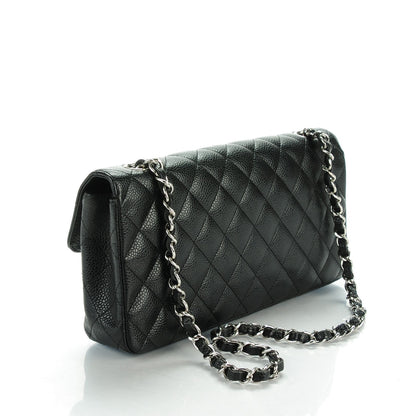 Chanel Caviar Quilted East West Flap Black 3 of 9