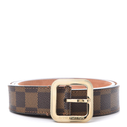 Louis Vuitton Damier Ebene Tresor Belt 85 34 1 of 10