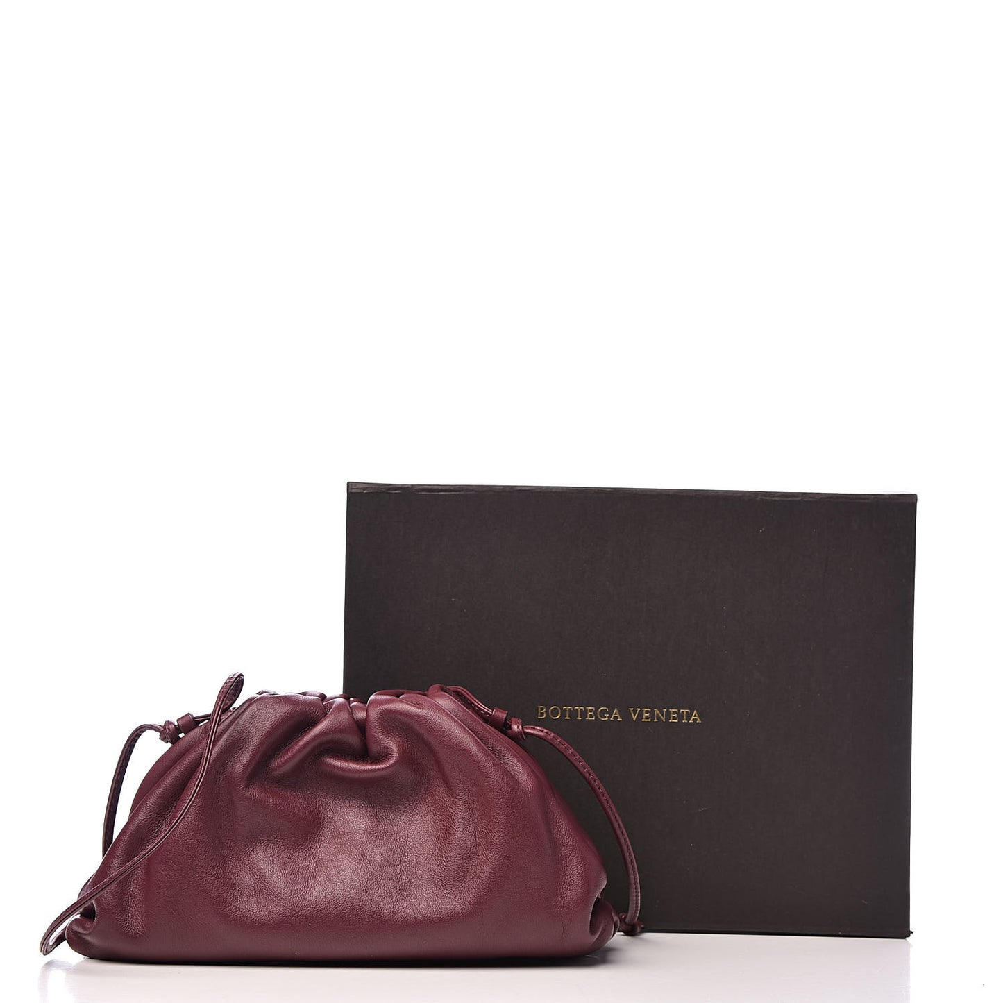 Butter Calfskin The Mini Pouch Bordeaux