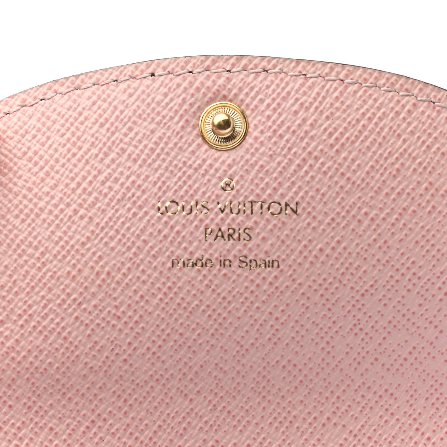 Monogram Rosalie Coin Purse Rose Ballerine