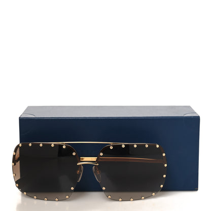 Louis Vuitton The Party Square Gradient Sunglasses Z2353W Brown 7 of 7