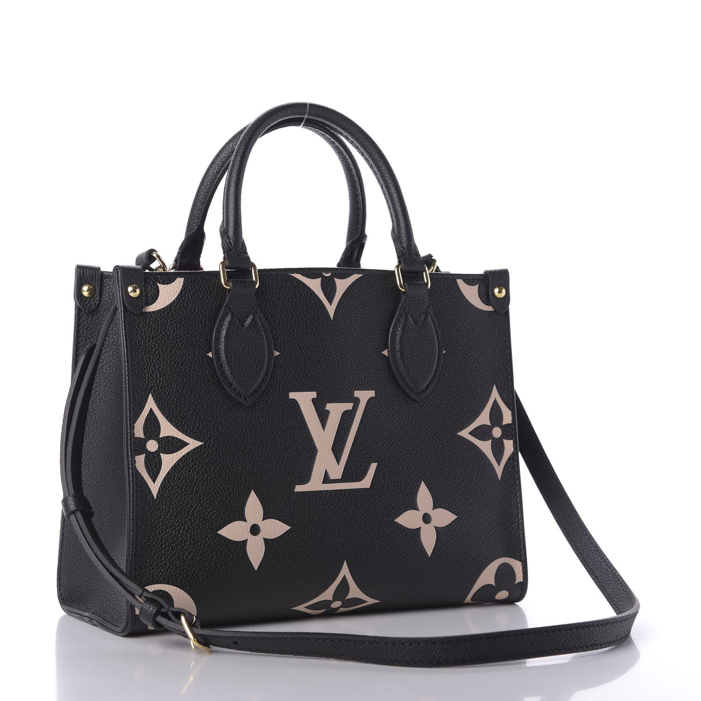 Empreinte Monogram Giant Onthego PM Black Beige