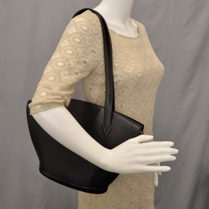 Louis Vuitton Epi Saint Jacques PM Long Straps Black 2 of 9