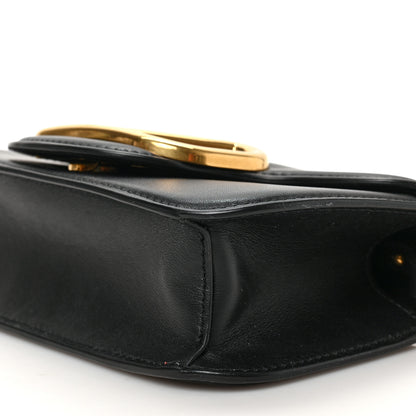 Valentino Garavani Calfskin Vlogo Small Loco Shoulder Bag Black 9 of 9