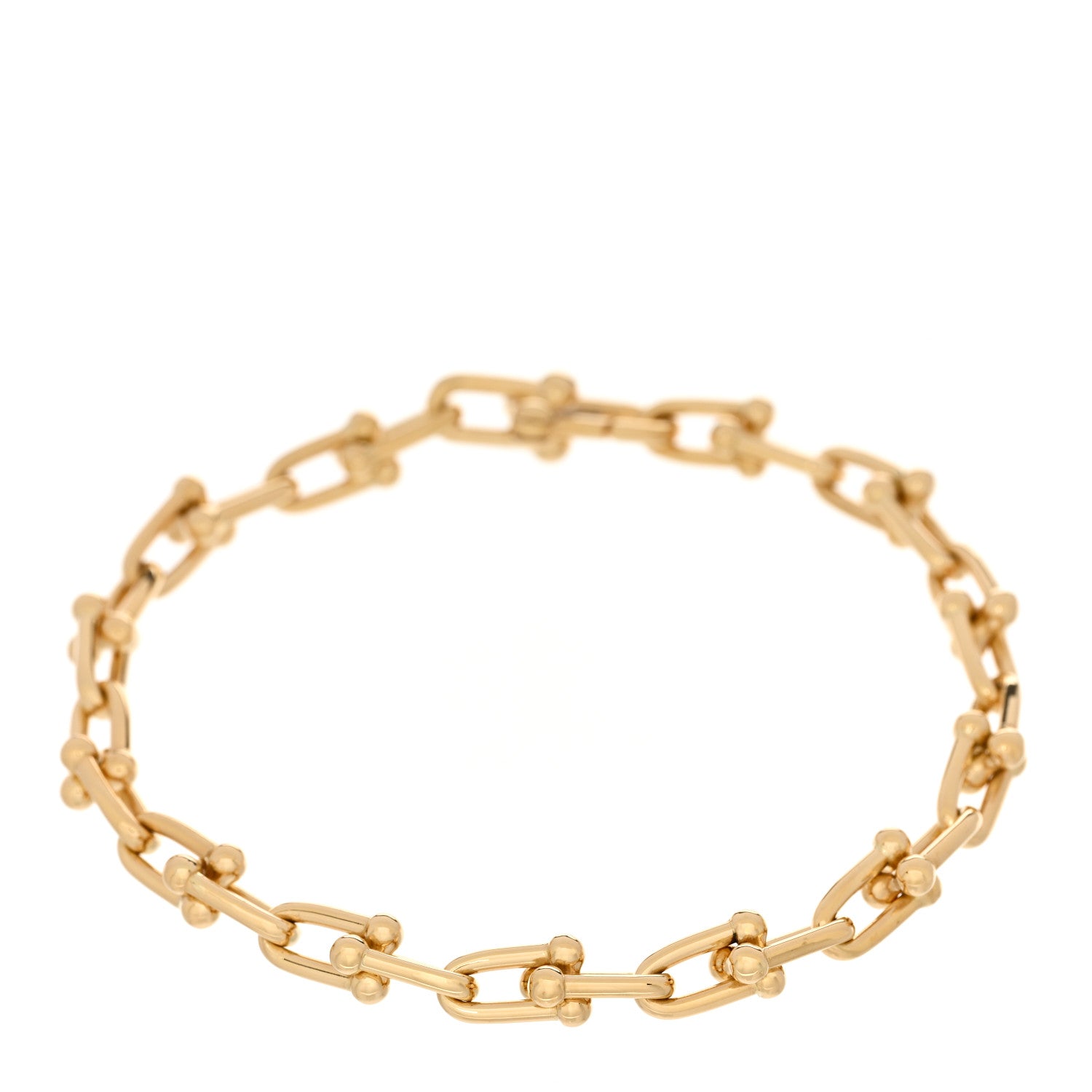 Tiffany 18K Yellow Gold Small HardWear Link Bracelet 1 of 4