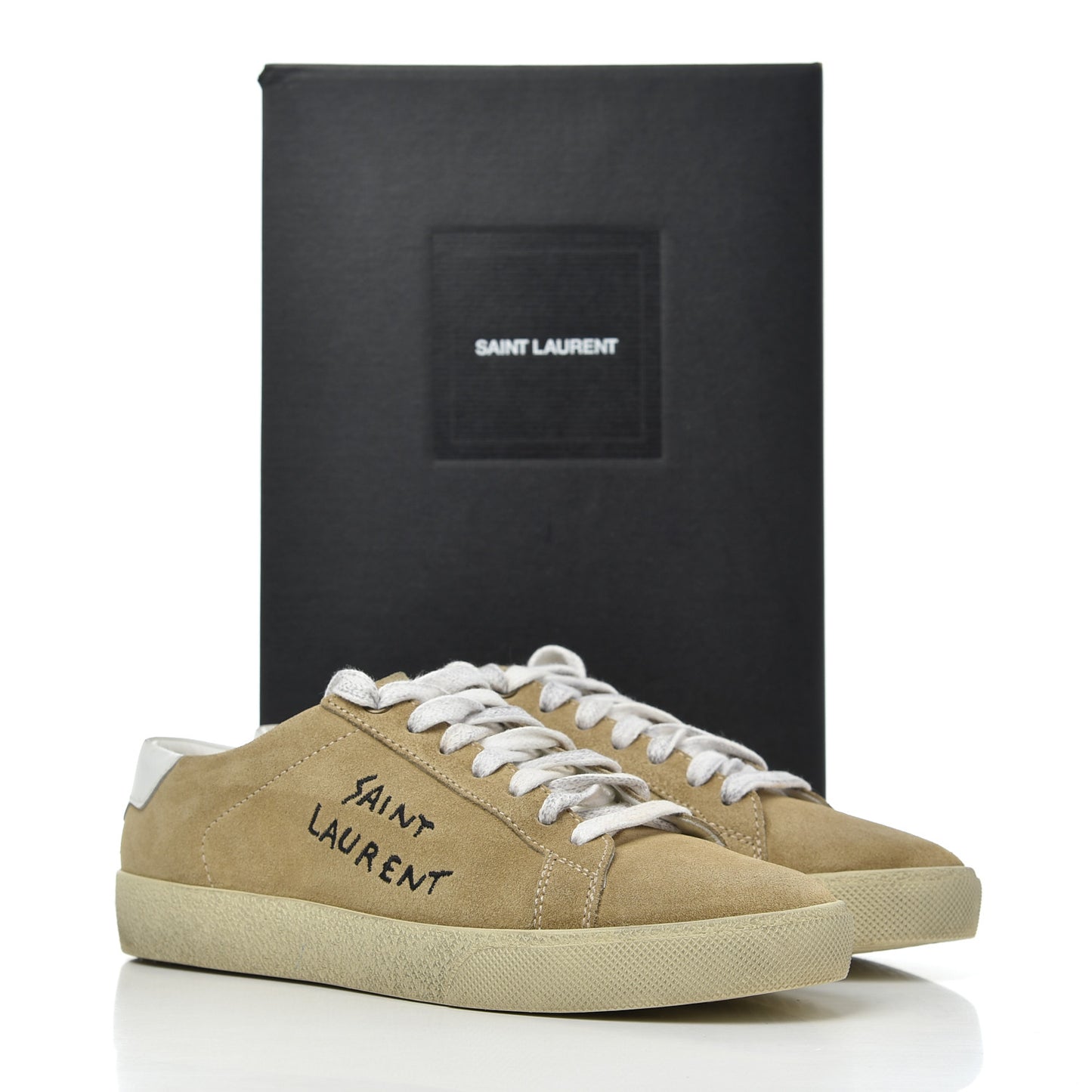 Distressed Suede Womens Court Classic Sneakers 38 Desert