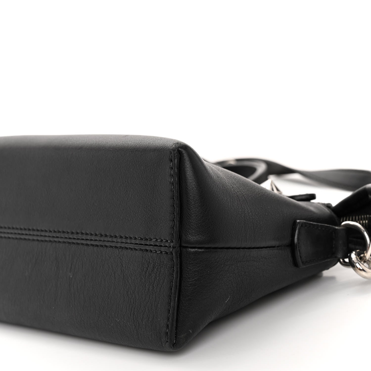 Fendi Vitello Dolce Mini By The Way Boston Bag Black 10 of 10