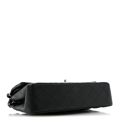 Chanel Lambskin Quilted Medium Double Flap Black 4 of 15