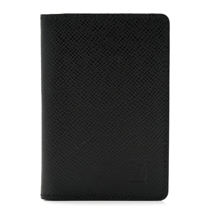 Louis Vuitton Taiga Pocket Organizer NM Black 1 of 8