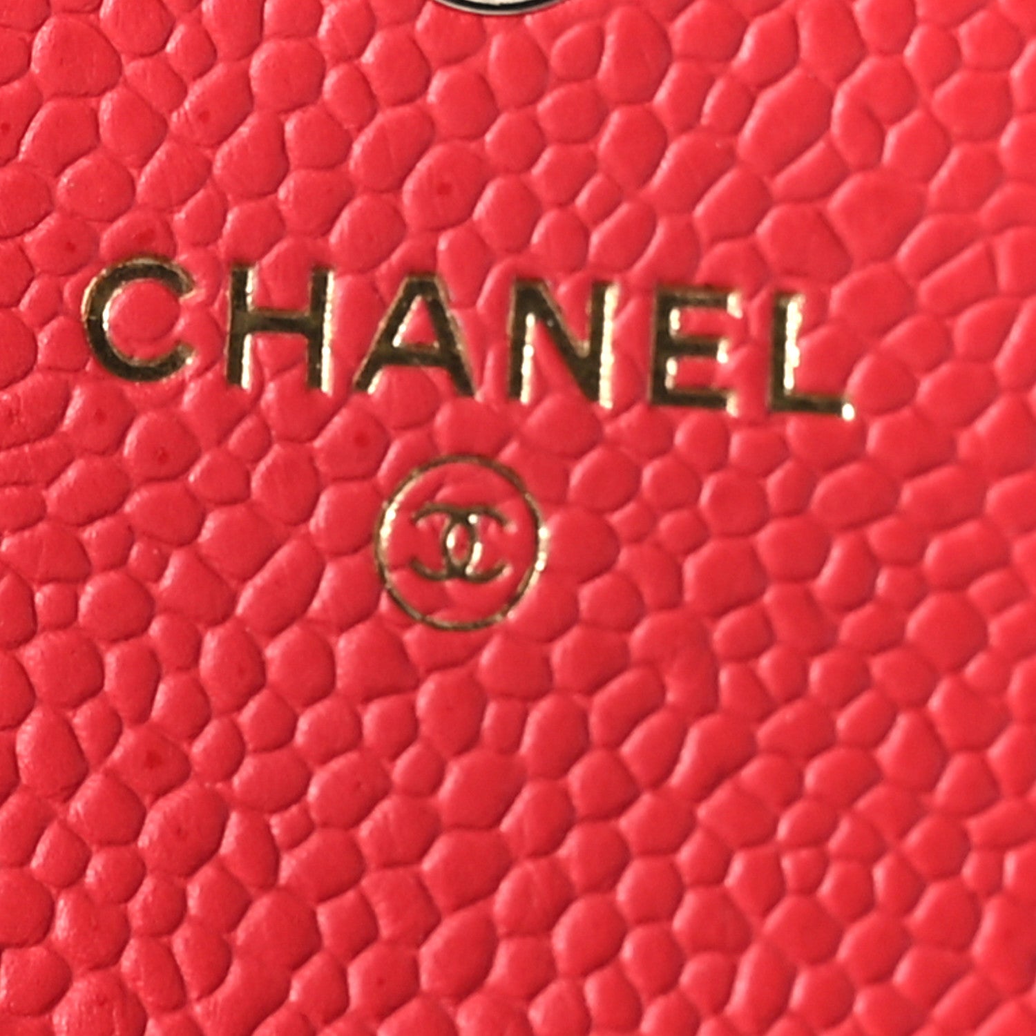 Chanel Caviar Quilted Boy Flap Card Holder Wallet Red 6 of 9