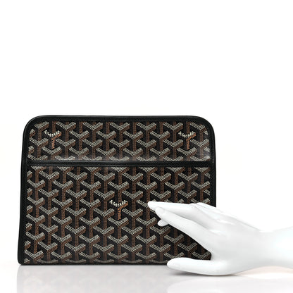 Goyard Goyardine Jouvence MM Toiletry Pouch Black 2 of 7