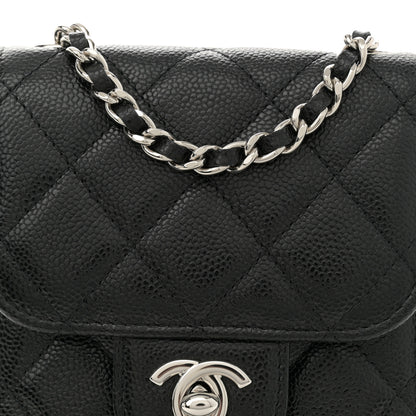 Chanel Caviar Quilted Classic Phone Holder Black 8 of 11