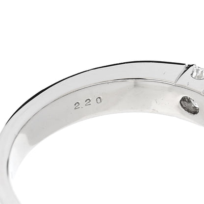 Parker & West by FASHIONPHILE Platinum Diamond 2.20ctw Emerald Cut Half Eternity Band Ring  66 11.5 10 of 10