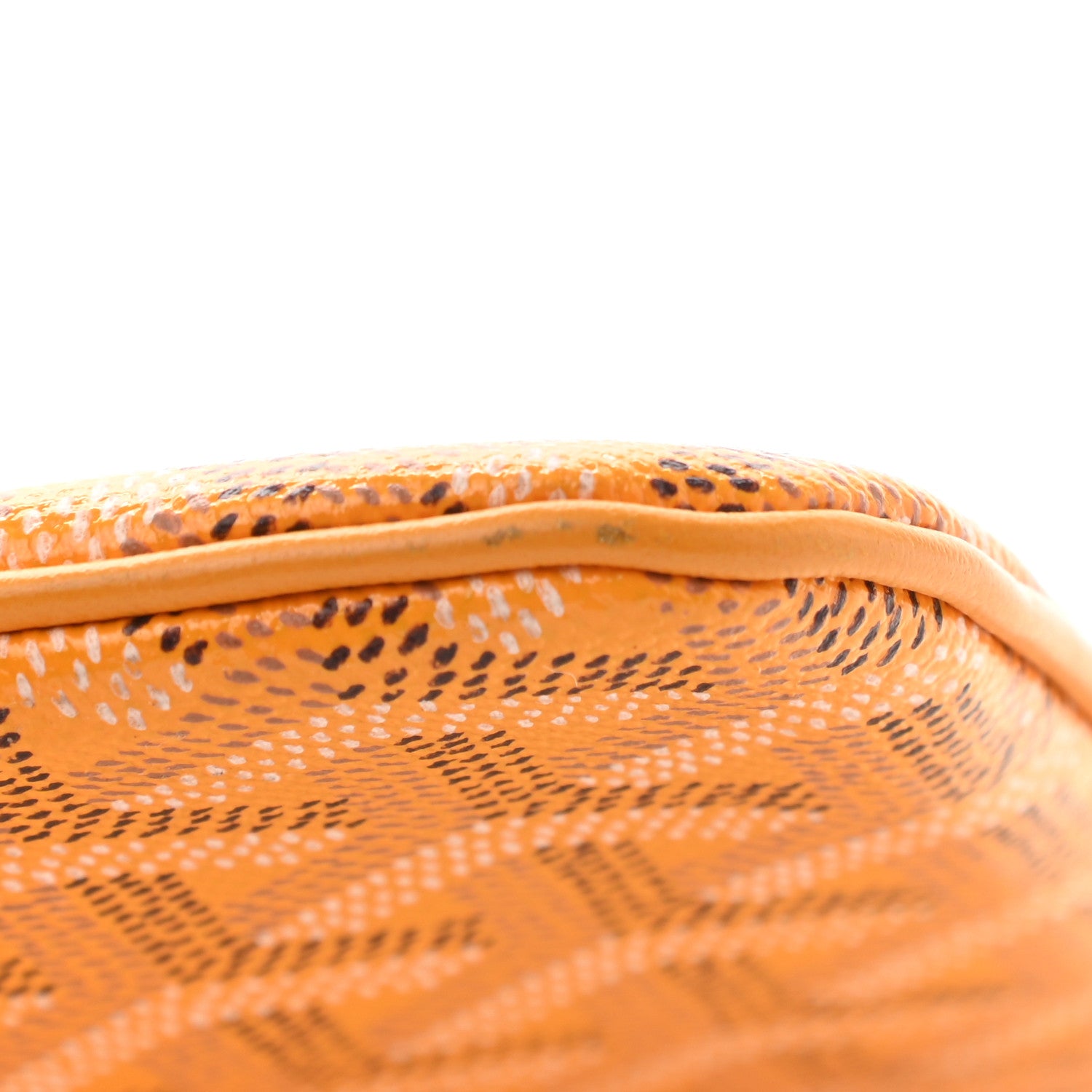 Goyard Goyardine Senat Pochette MM Yellow 8 of 8