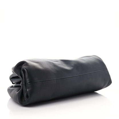 Bottega Veneta Smooth Butter Calf Teen Pouch Black 4 of 8