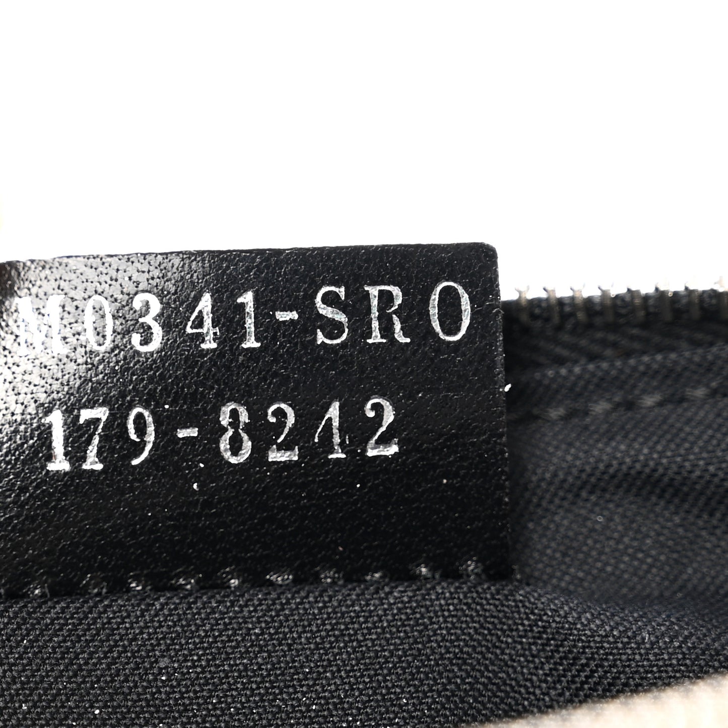 Vitello Liberty Studded Zip Pouch Black Multicolor