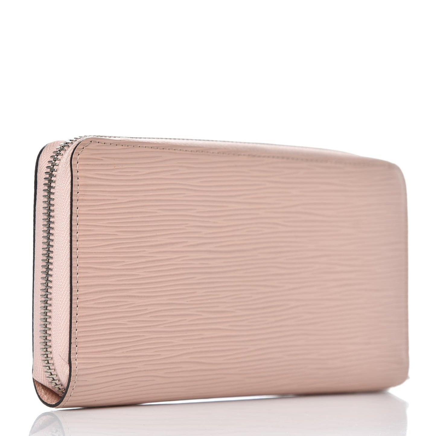 Epi Zippy Wallet Rose Ballerine