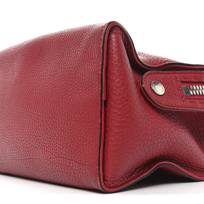 Fendi Cuoio Romano Selleria Lei Boston Tote Rosso 10 of 11