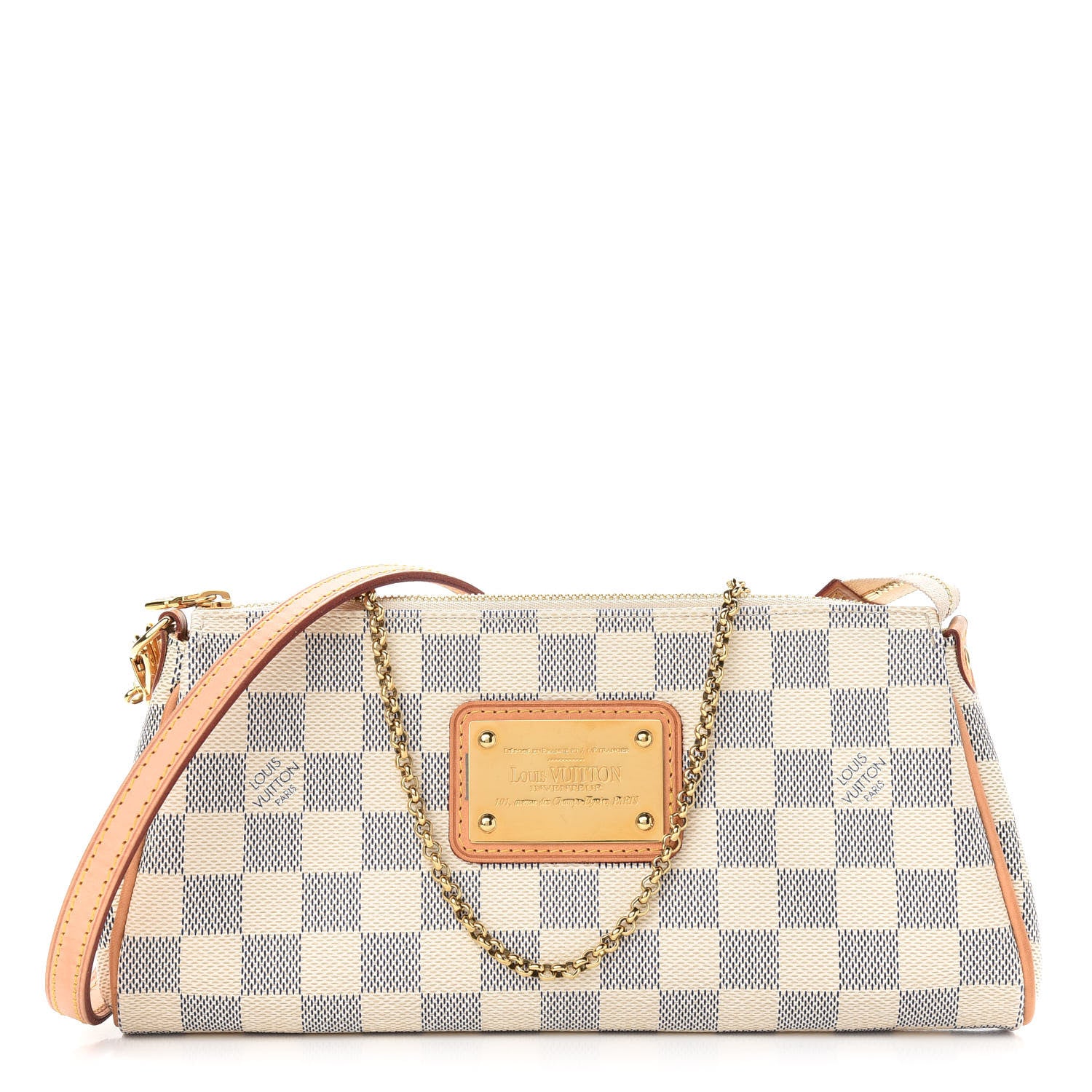 Louis Vuitton Damier Azur Eva Clutch 1 of 11