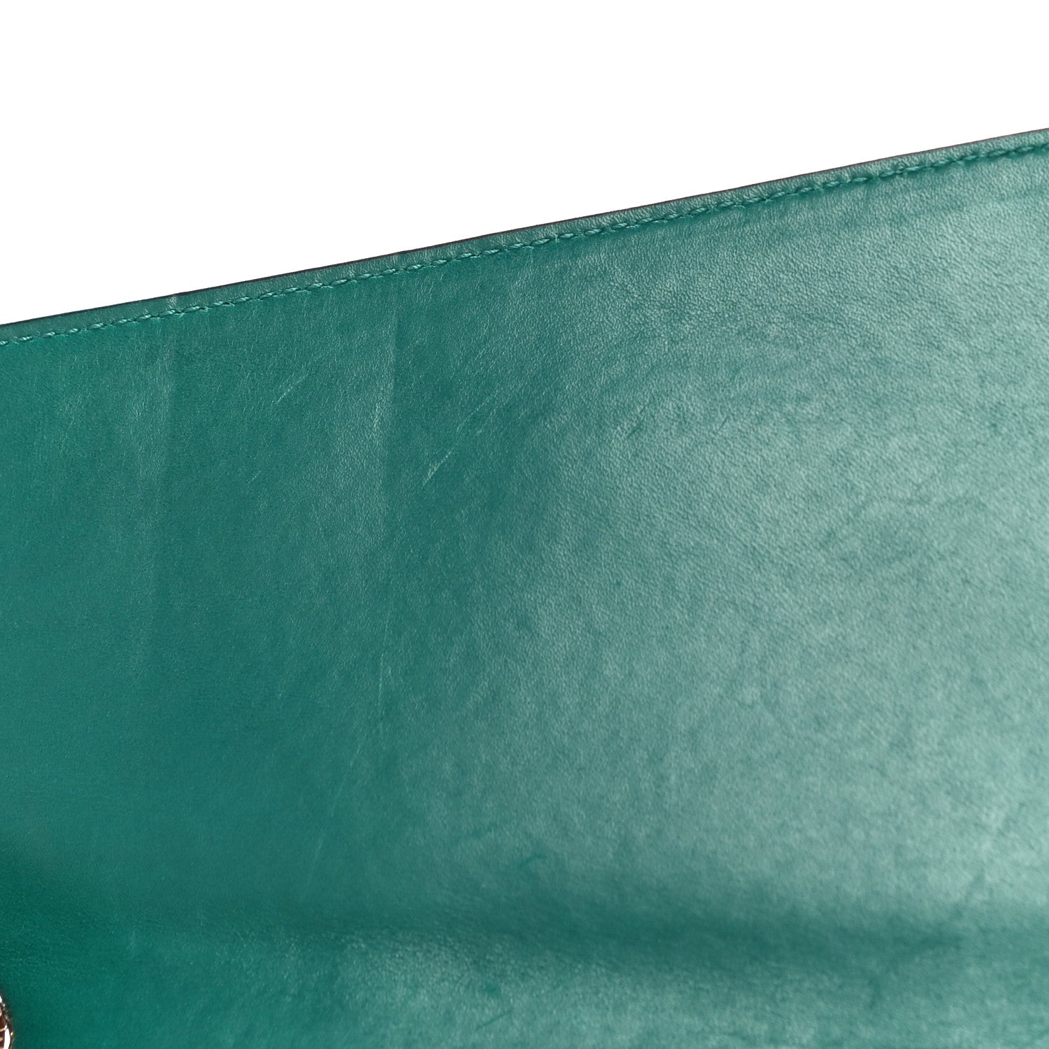 Bulgari Calfskin Serpenti Forever Shoulder Bag Emerald Green 13 of 19