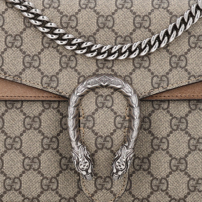 Gucci GG Supreme Monogram Small Dionysus Shoulder Bag Taupe 7 of 9