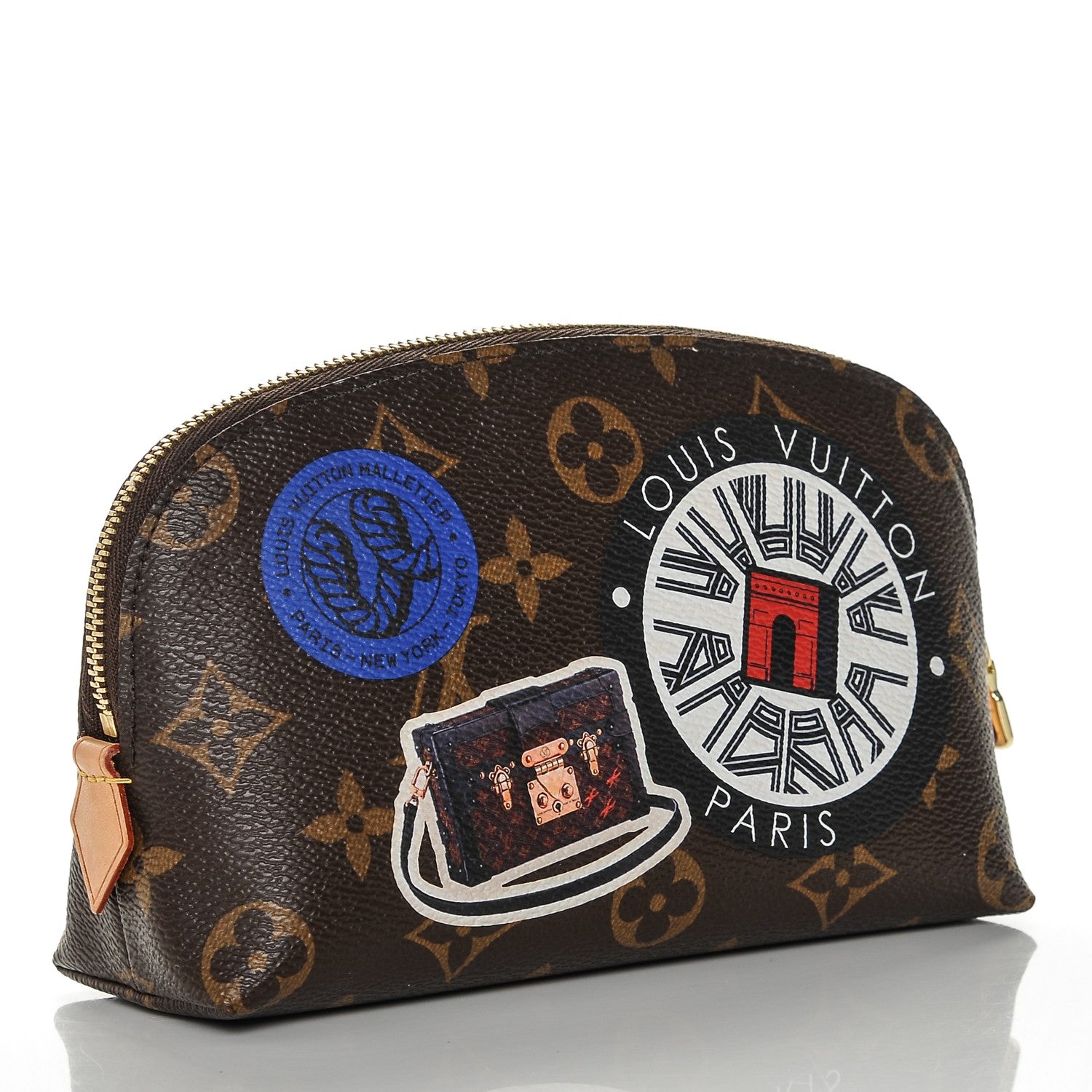 Louis Vuitton Monogram World Tour Cosmetic Pouch 3 of 6