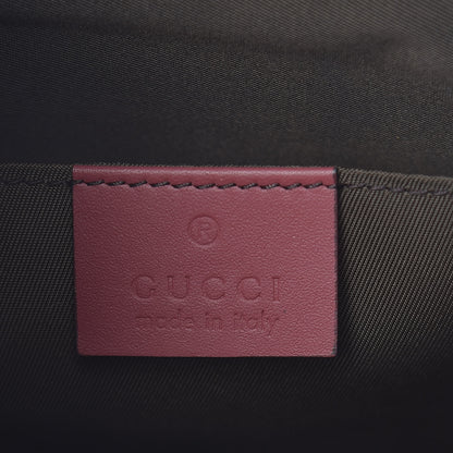 Gucci GG Supreme Monogram Blooms Large Cosmetic Case Beige Multicolor Dry Rose 6 of 8