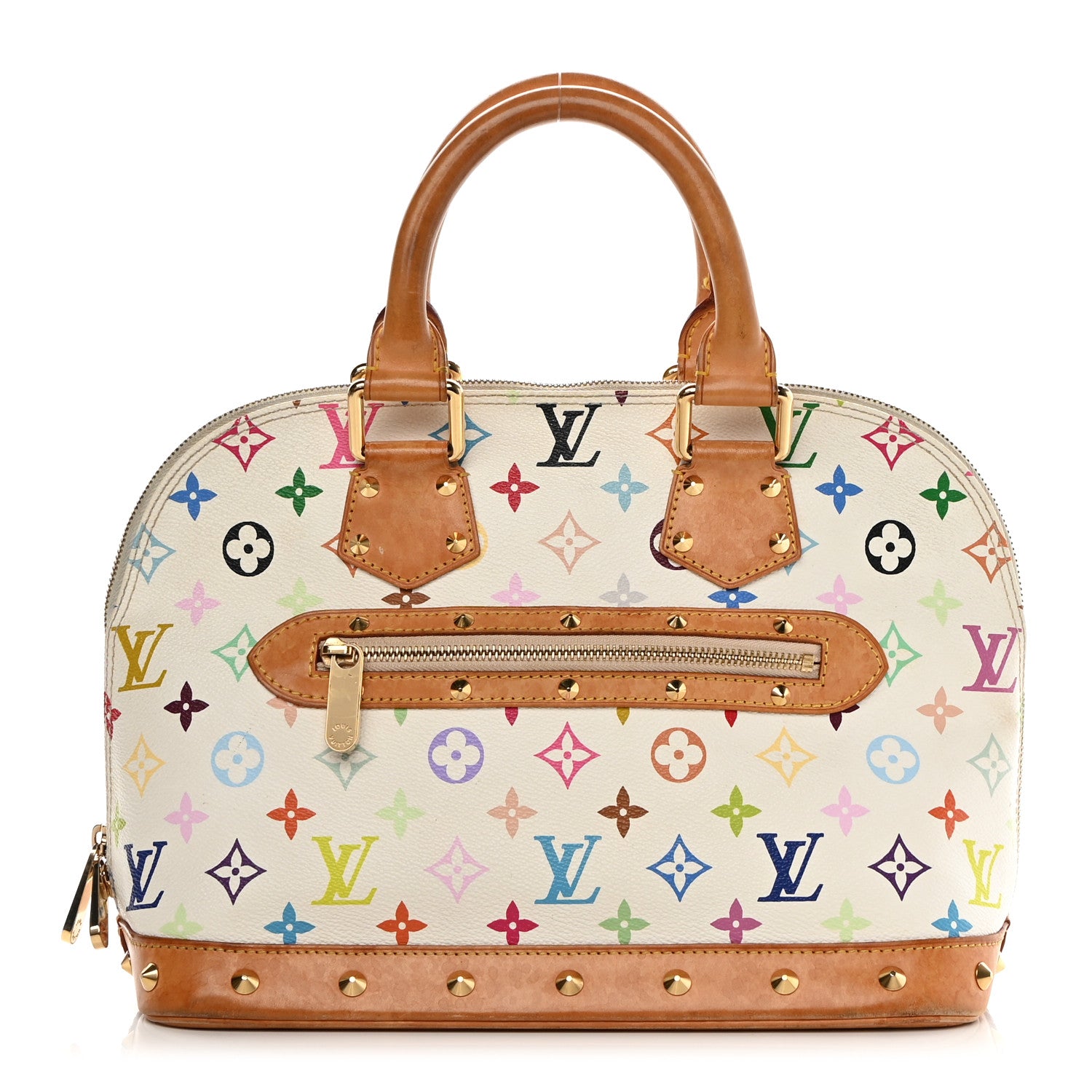 Louis Vuitton Monogram Multicolor Alma White 1 of 20