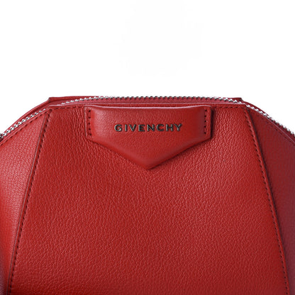 Givenchy Sugar Goatskin Small Antigona Beauty Wristlet Red 11 of 11