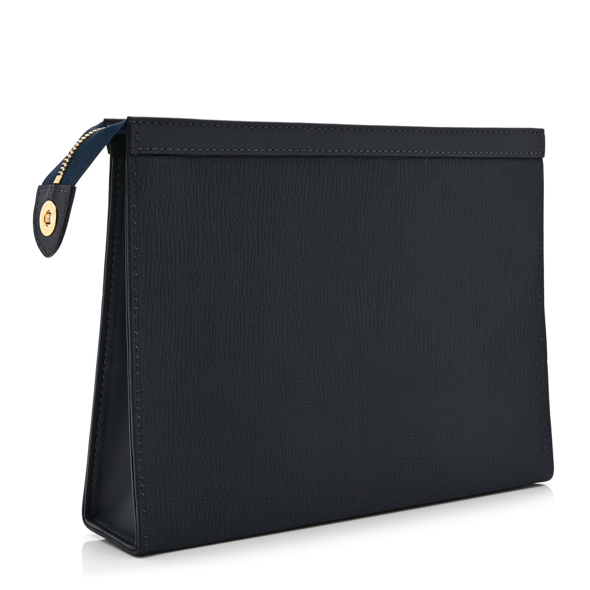 X NIGO Taurillon Monogram Denim Drip Pochette Voyage MM Blue