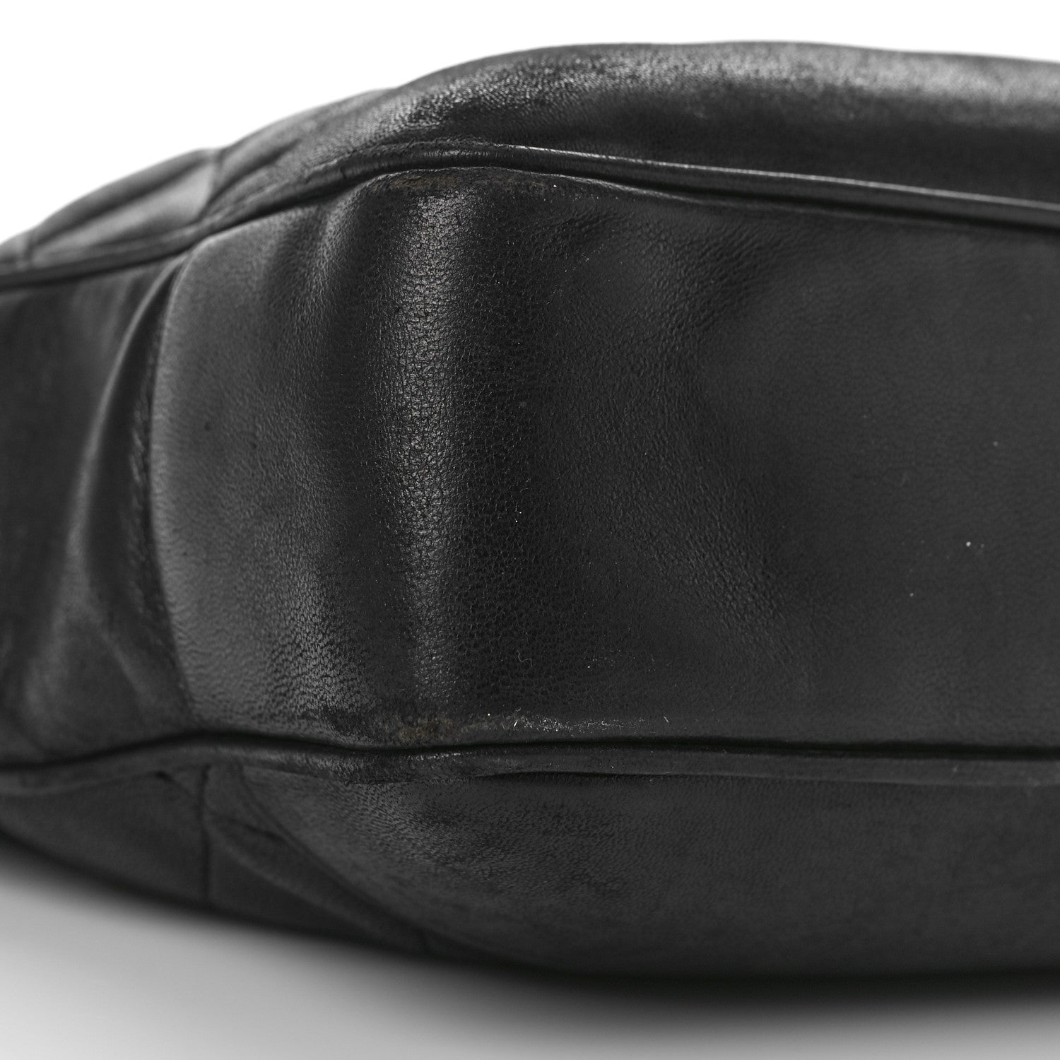 Chanel Lambskin Quilted Shoulder Bag Black 9 of 14