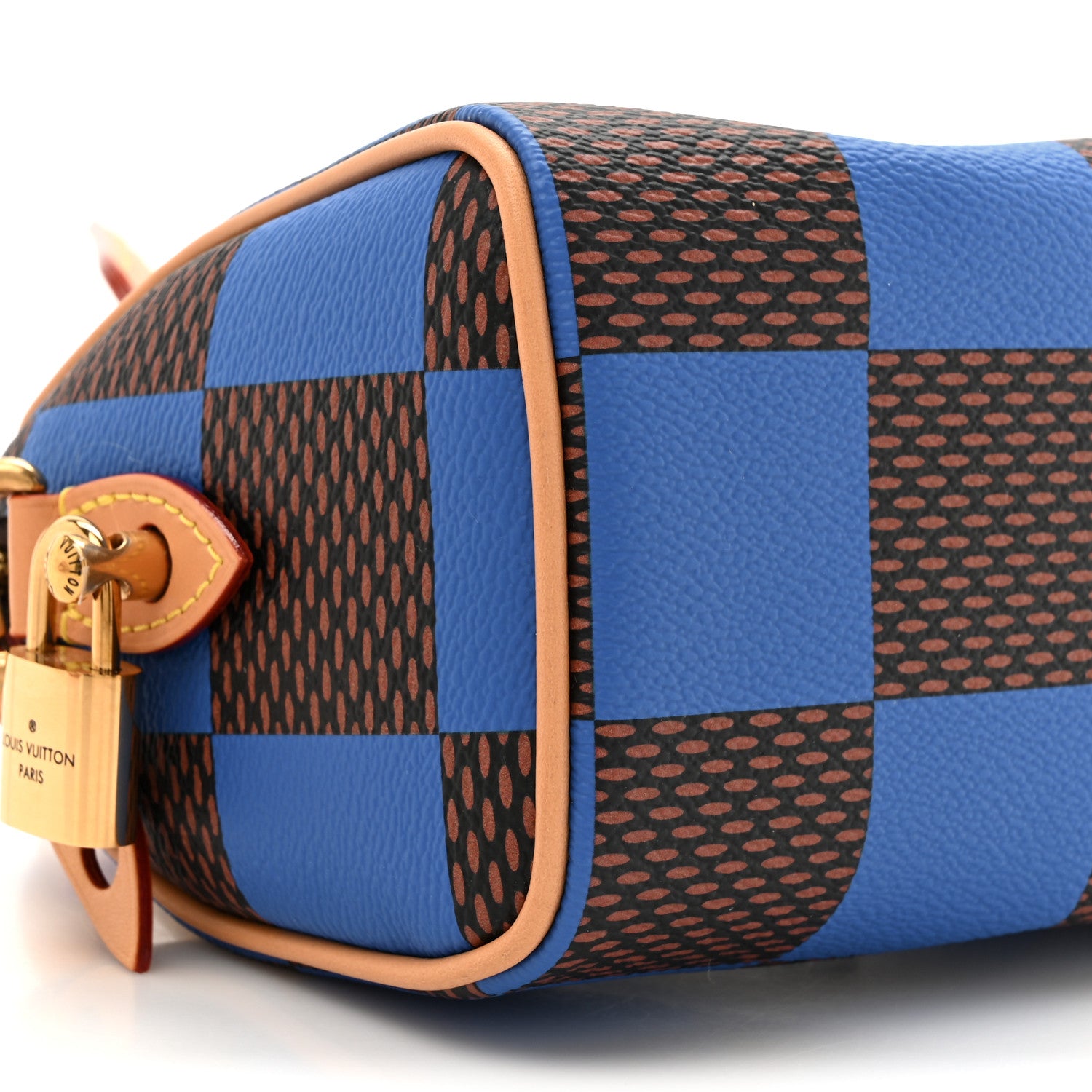 Louis Vuitton Damier Pop Speedy Bandouliere 18 Blue 9 of 9
