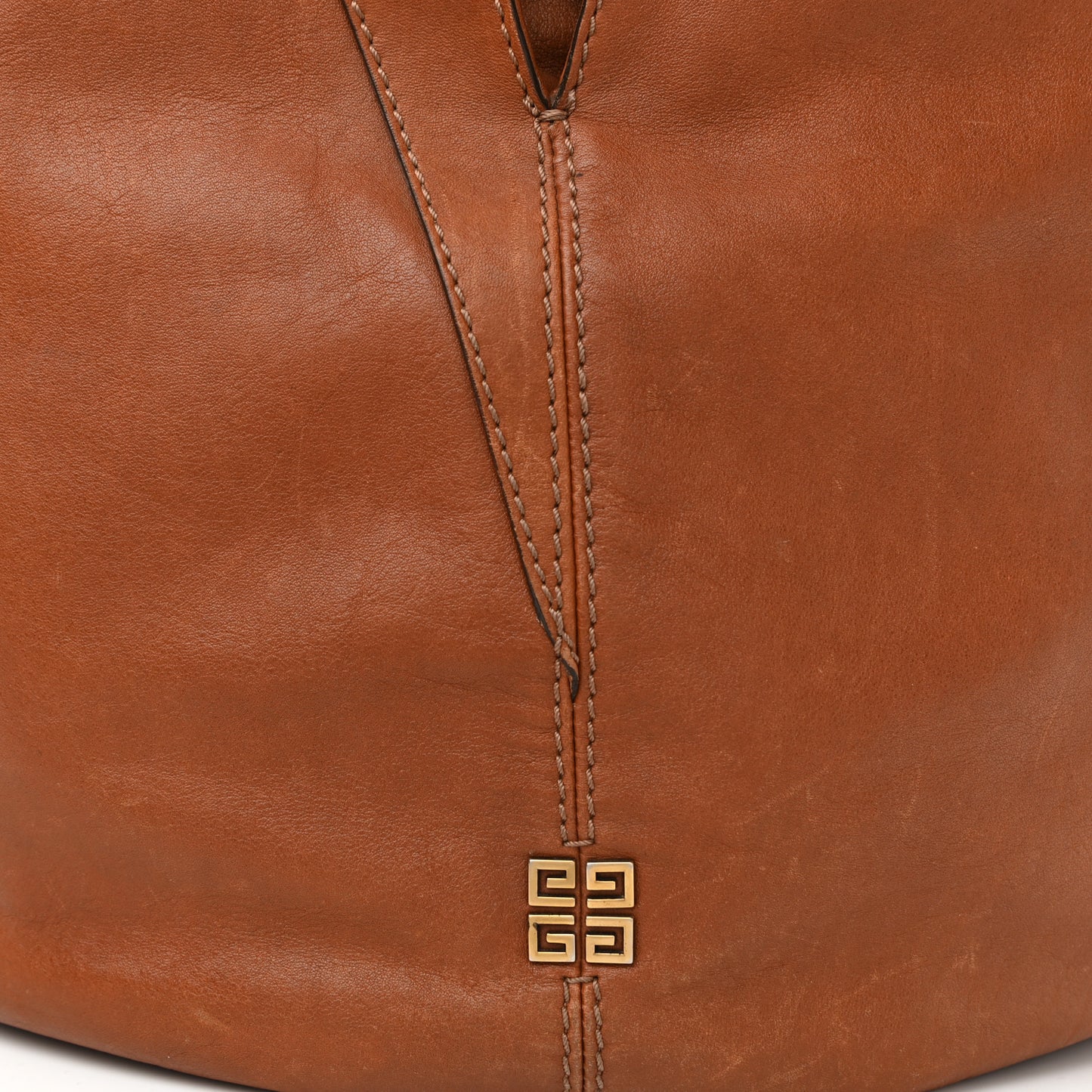 Lambskin Medium Tinhan Hobo Brown