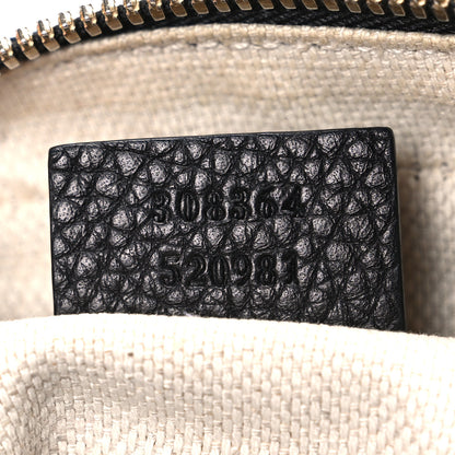 Gucci Pebbled Calfskin Small Soho Disco Bag Black 7 of 10