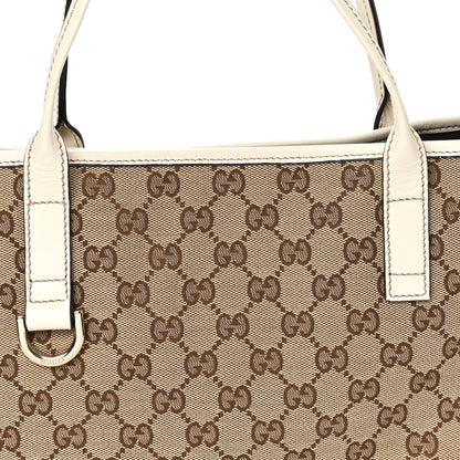Gucci Monogram Medium New Britt Tote Off White 7 of 9